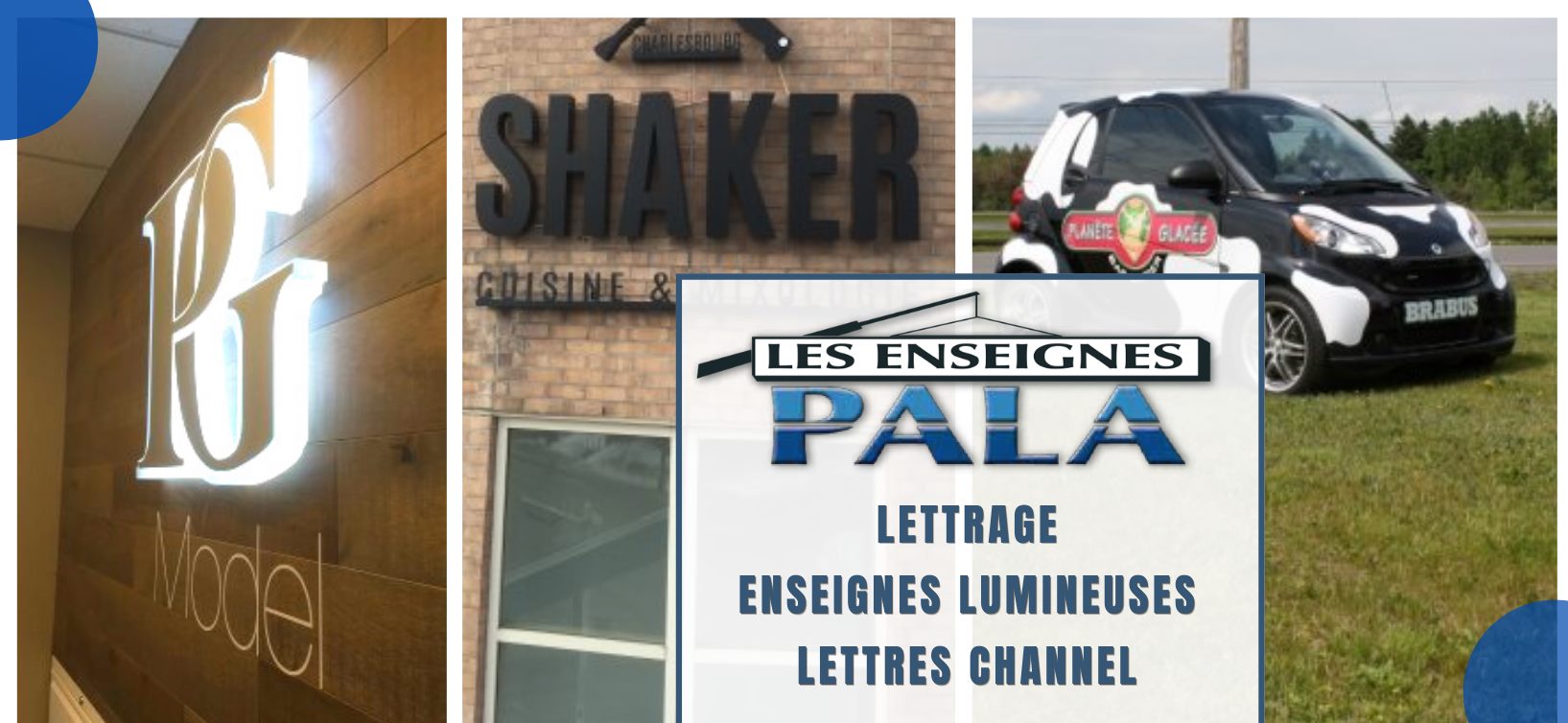 Spécialistes en enseignes, lettrage à Bellechasse